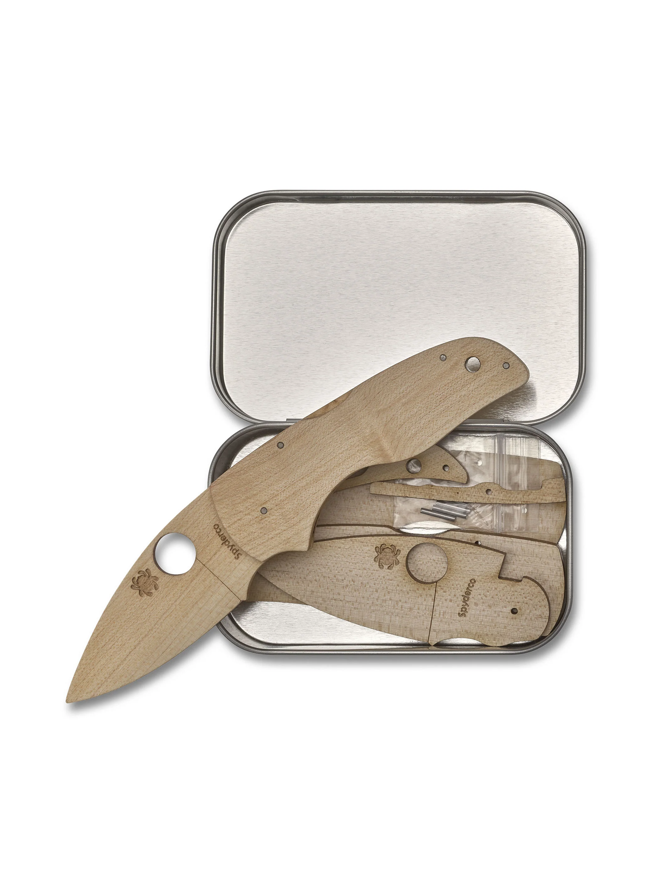 Spyderco Wooden Knife Kit